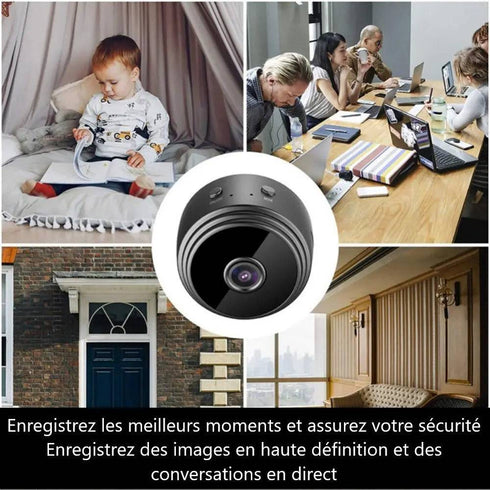 Mini caméra magnétique voiture/domicile